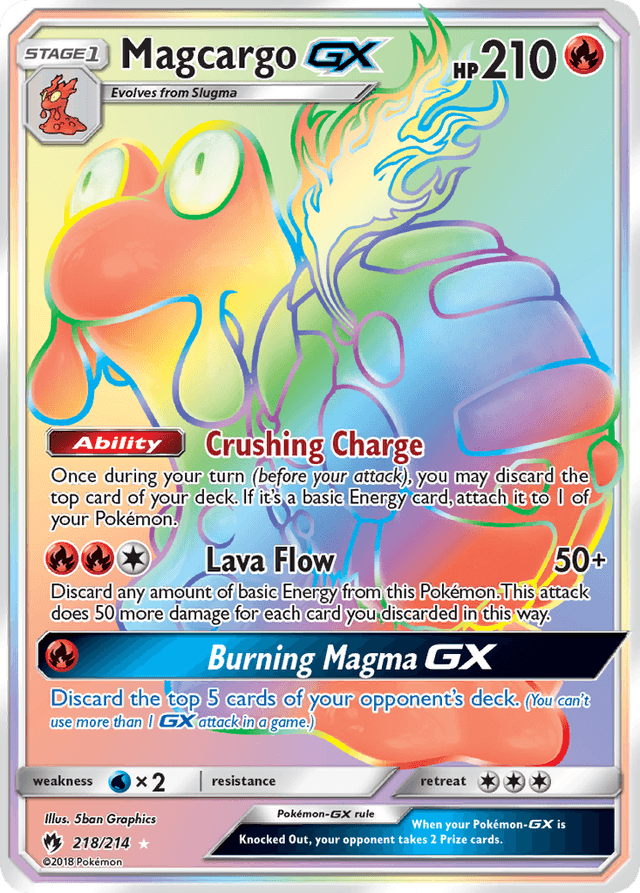 Magcargo-GX SM8-218