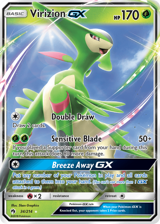 Virizion-GX SM8-34