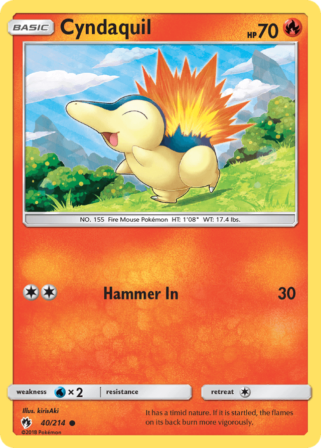 Cyndaquil SM8-40