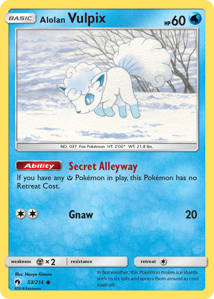 Alolan Vulpix SM8-53