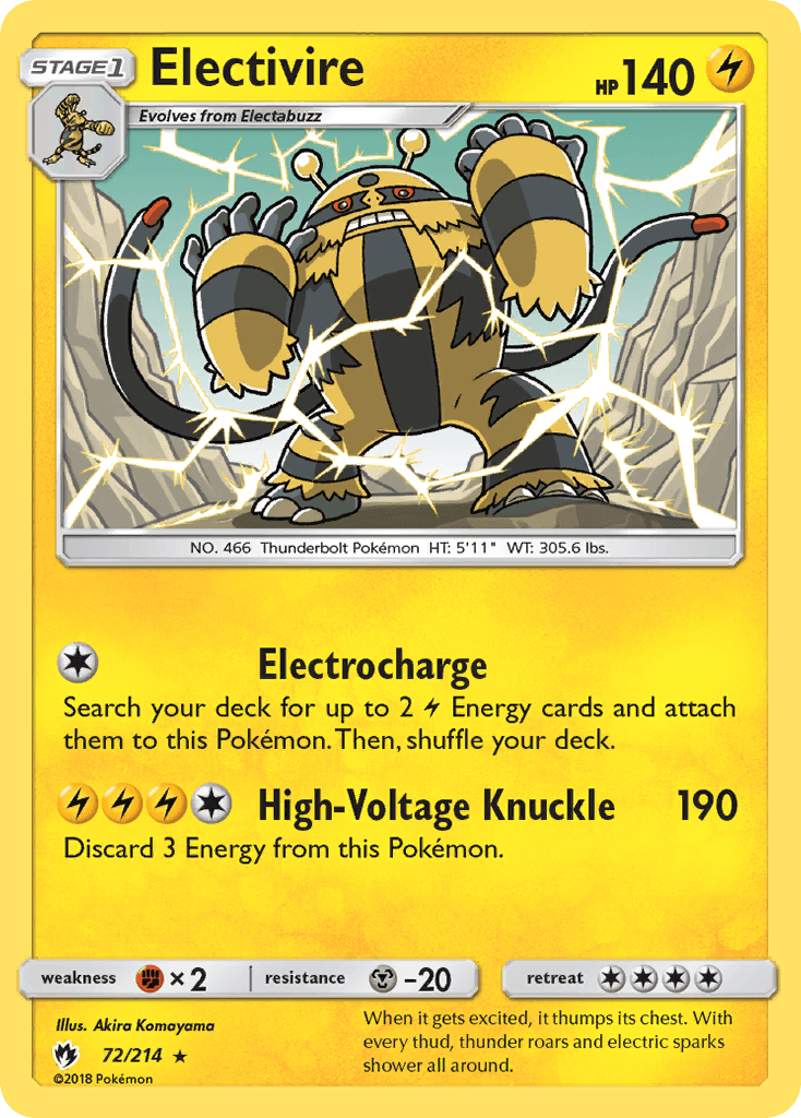 Electivire SM8-72