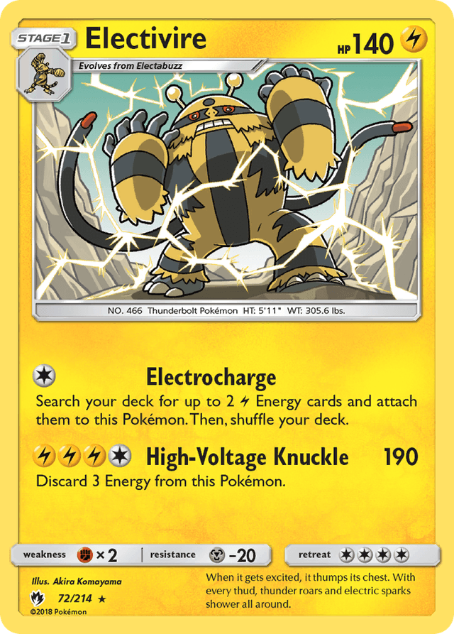 Electivire SM8-72