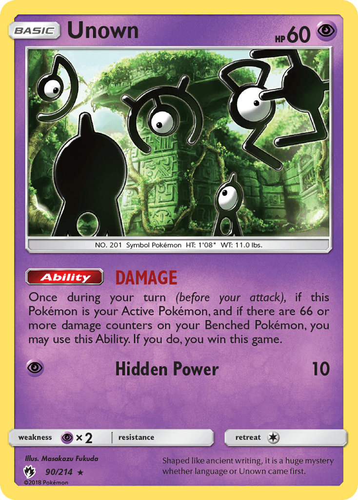 Unown SM8-90