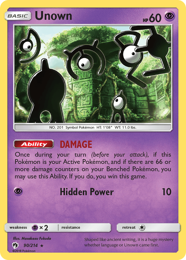 Unown SM8-90