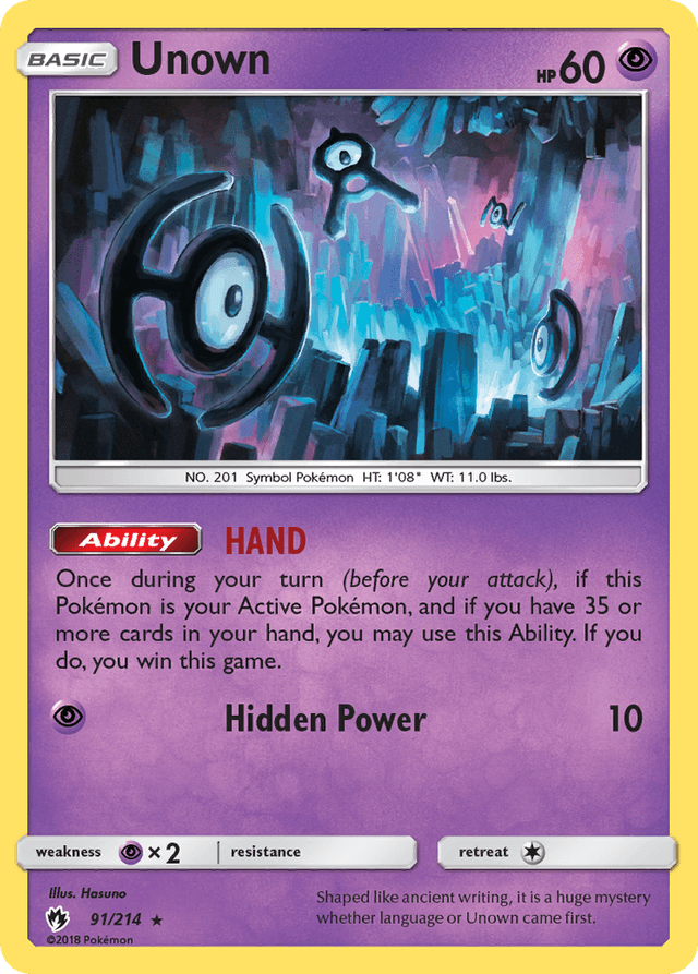 Unown SM8-91