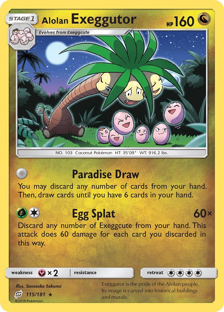 Alolan Exeggutor SM9-115