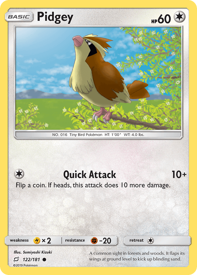 Pidgey SM9-122