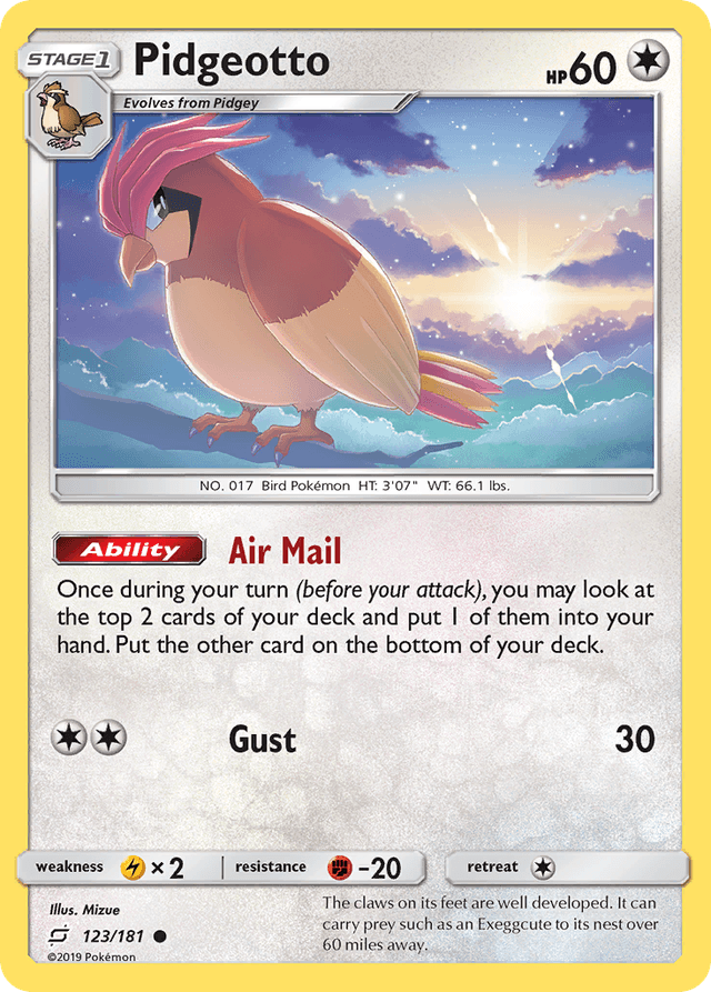 Pidgeotto SM9-123