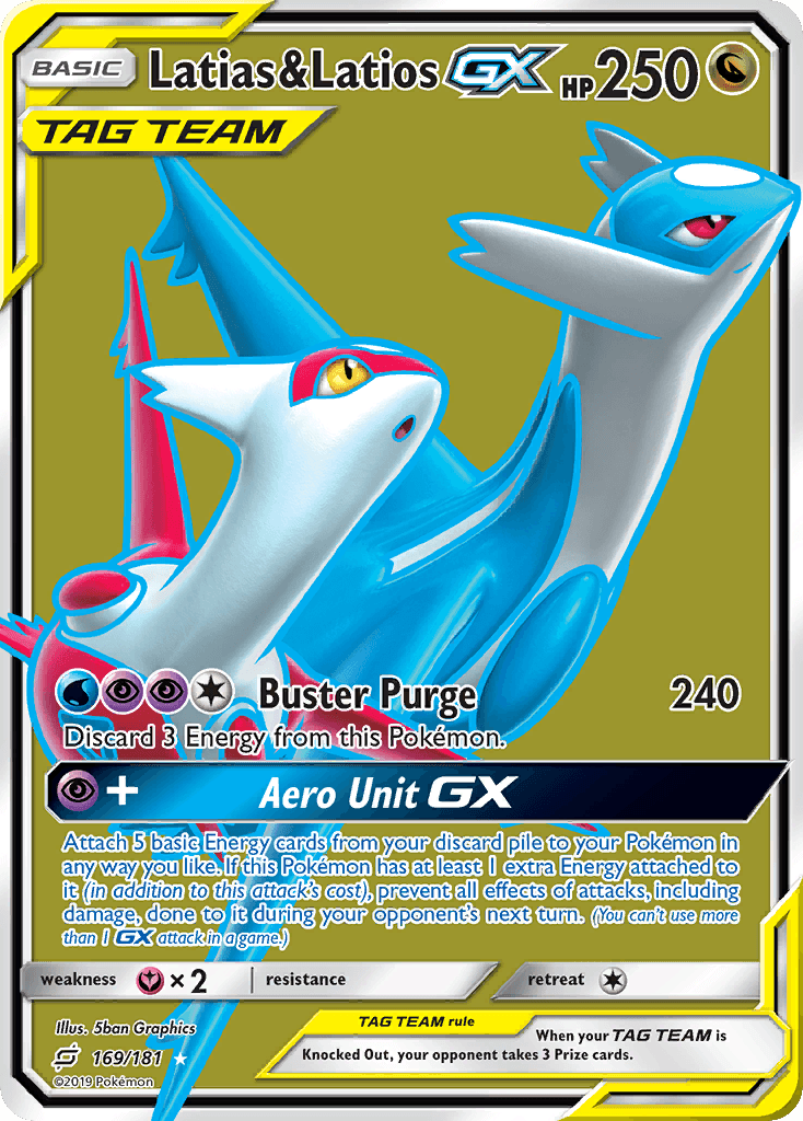 Latias & Latios-GX SM9-169