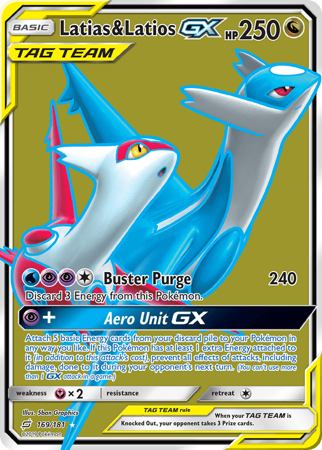 Latias & Latios-GX SM9-169