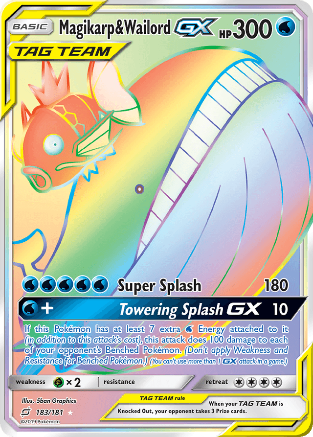 Magikarp & Wailord-GX SM9-183