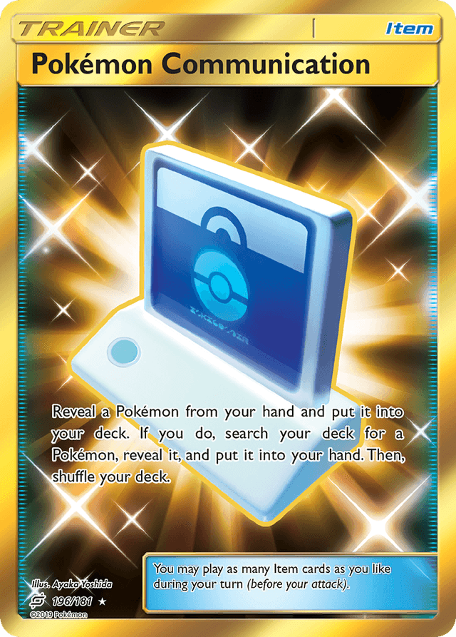 Pokémon Communication SM9-196