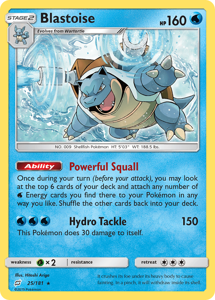 Blastoise SM9-25