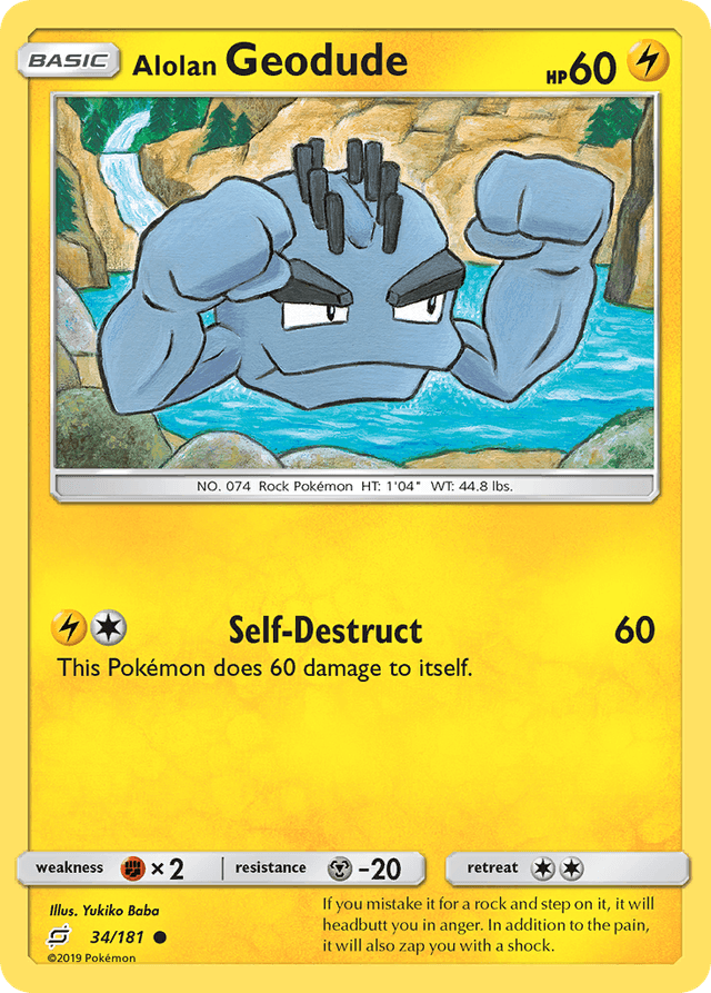 Alolan Geodude SM9-34