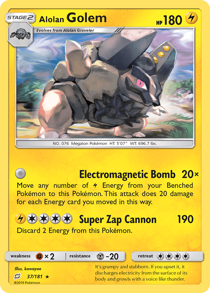 Alolan Golem SM9-37
