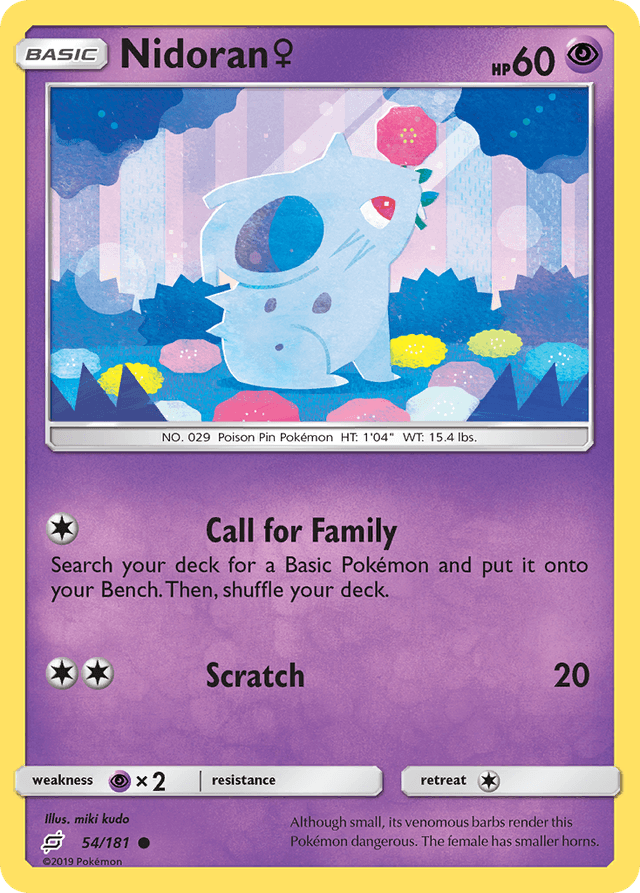 Nidoran ♀ SM9-54