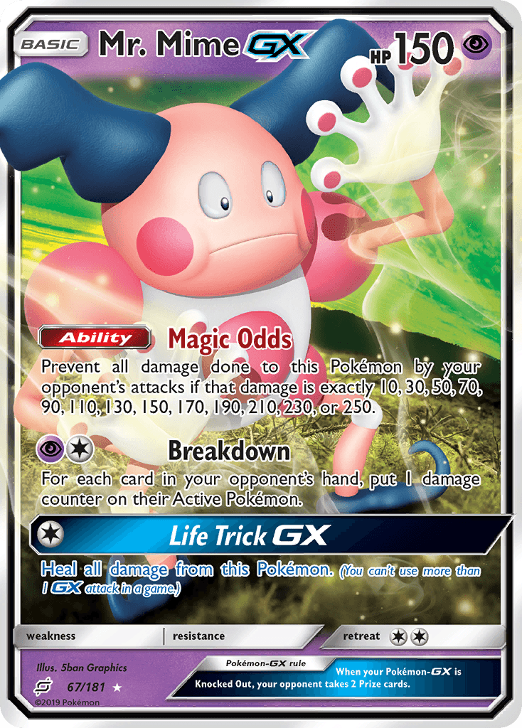 Mr. Mime-GX SM9-67
