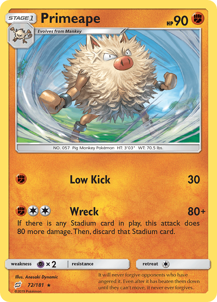 Primeape SM9-72
