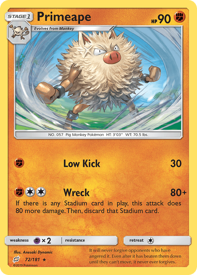 Primeape SM9-72