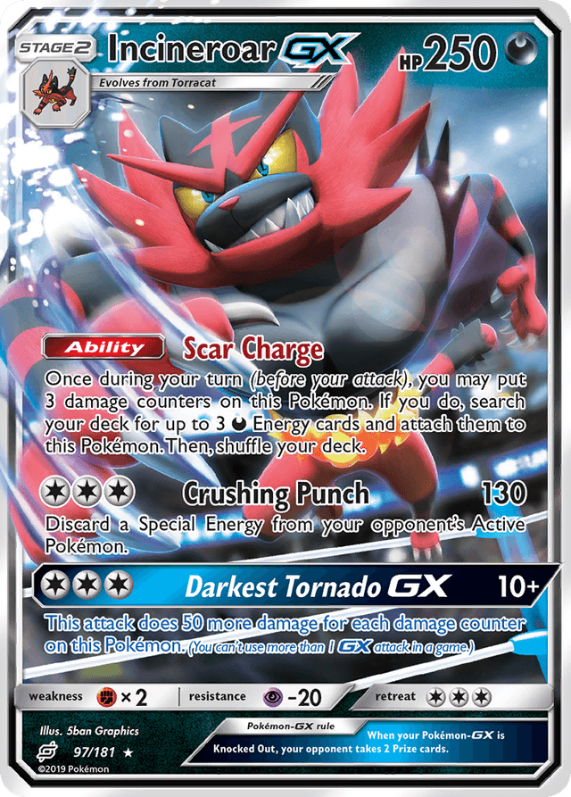 Incineroar-GX SM9-97