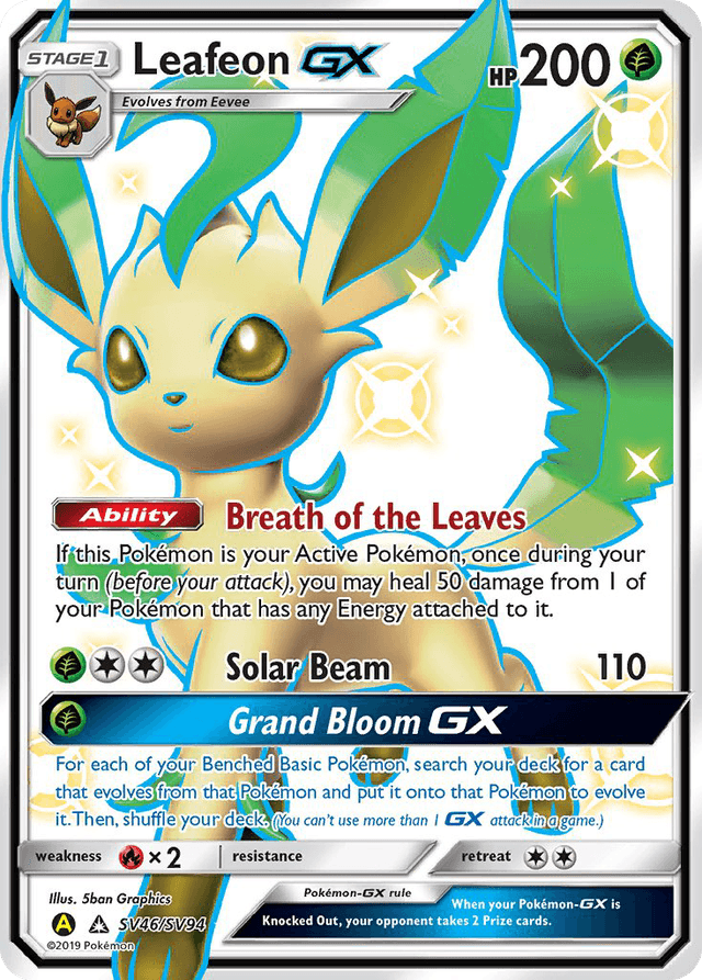 Leafeon-GX SMA-SV46