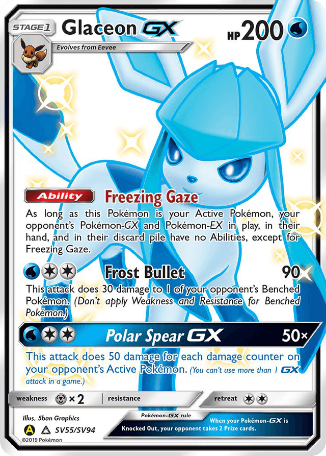Glaceon-GX SMA-SV55