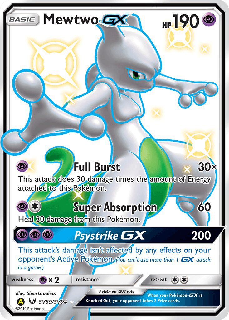 Mewtwo-GX SMA-SV59