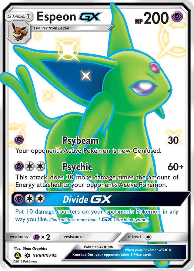 Espeon-GX SMA-SV60