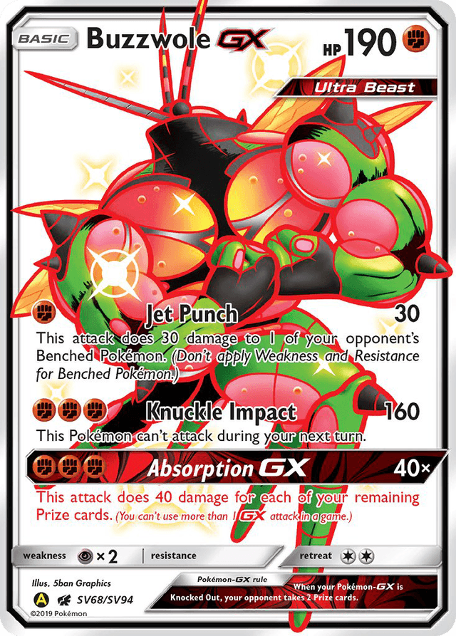 Buzzwole-GX SMA-SV68