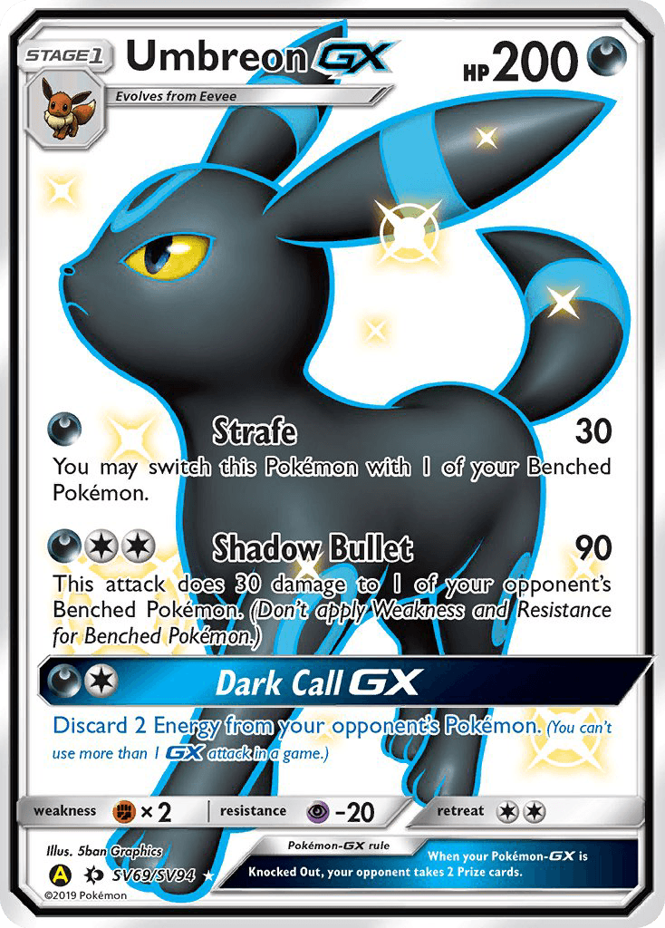Umbreon-GX SMA-SV69