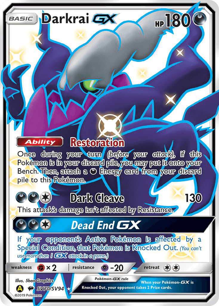 Darkrai-GX SMA-SV70