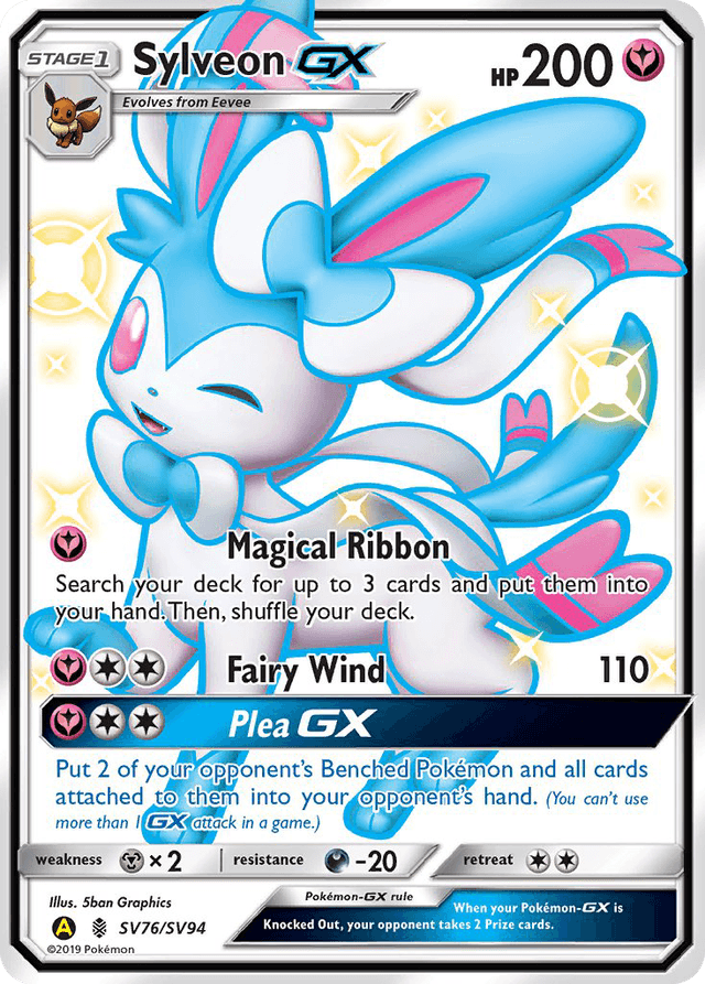 Sylveon-GX SMA-SV76