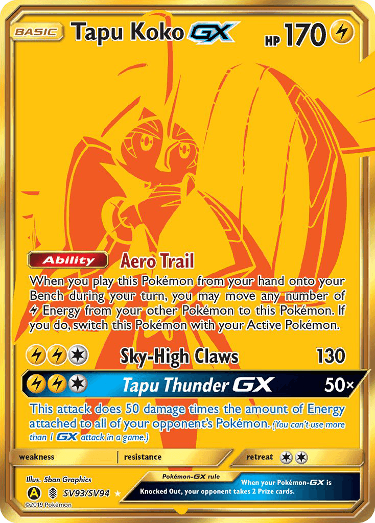 Tapu Koko-GX SMA-SV93