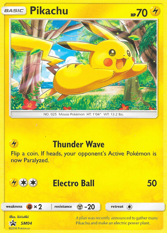 Pikachu SMP-SM04