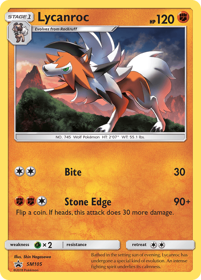 Lycanroc SMP-SM105