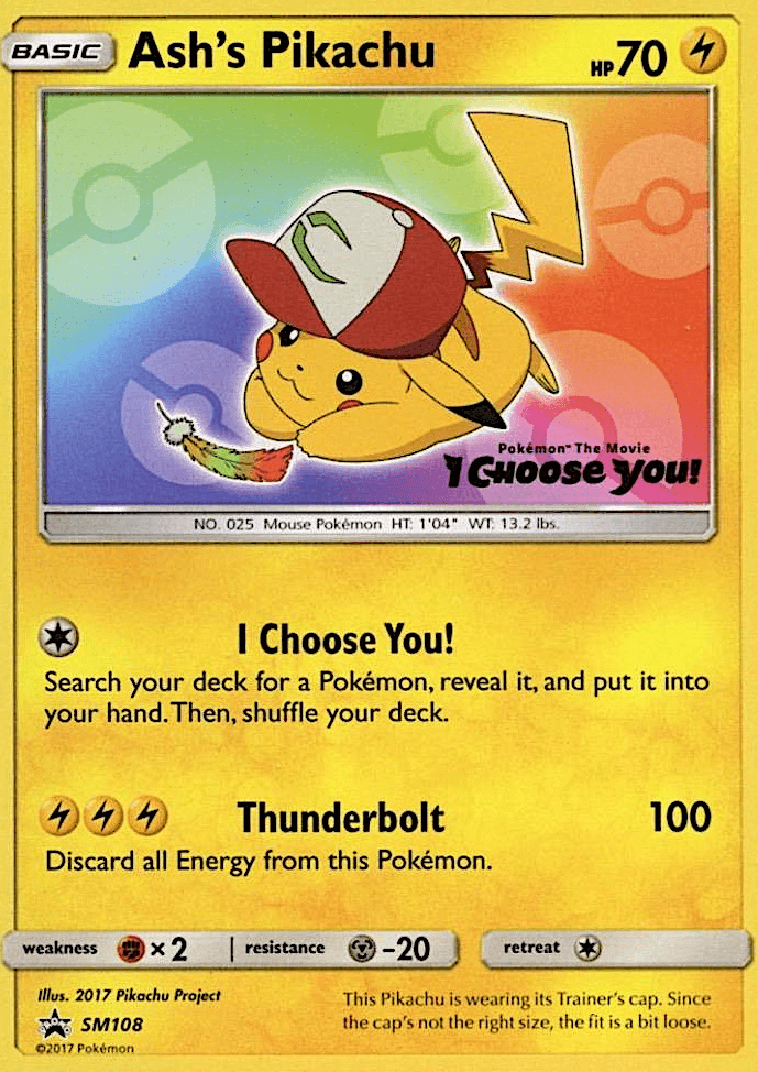 Ash's Pikachu SMP-SM108