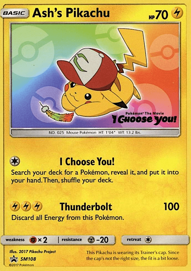 Ash's Pikachu SMP-SM108