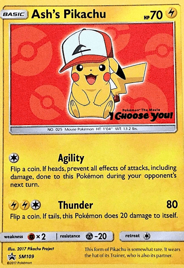 Ash's Pikachu SMP-SM109