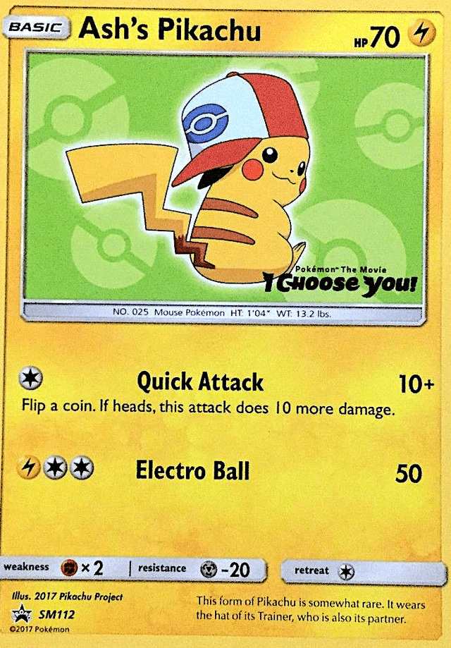 Ash's Pikachu SMP-SM112