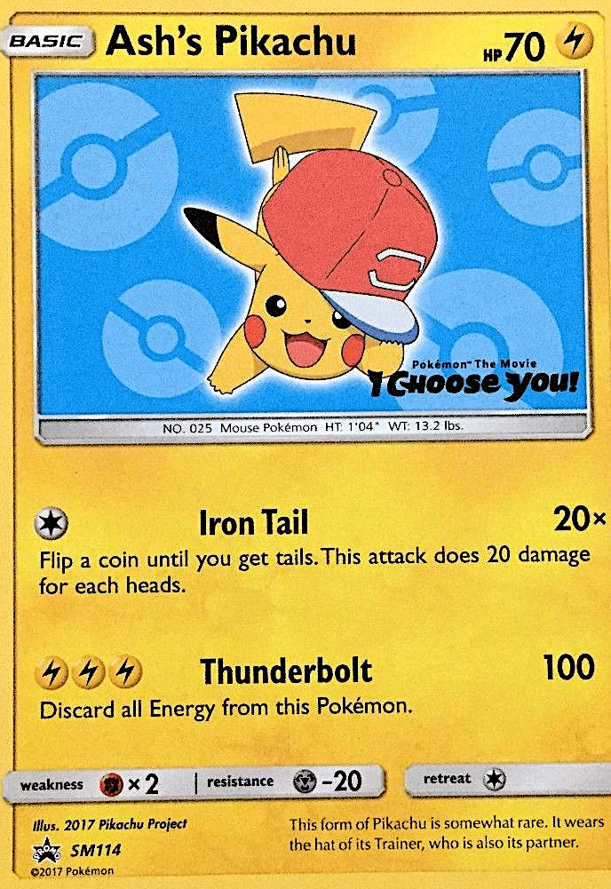 Ash's Pikachu SMP-SM114