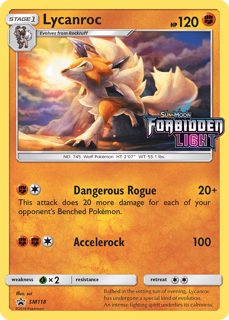 Lycanroc SMP-SM118