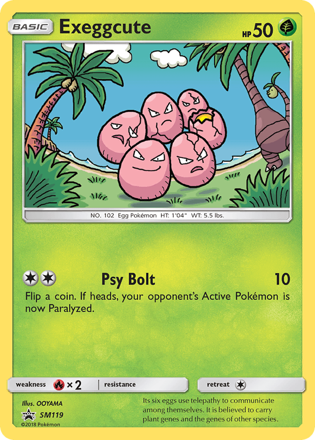 Exeggcute SMP-SM119