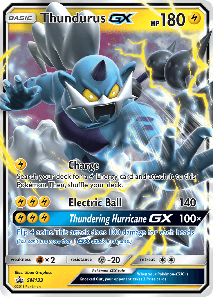 Thundurus-GX SMP-SM133