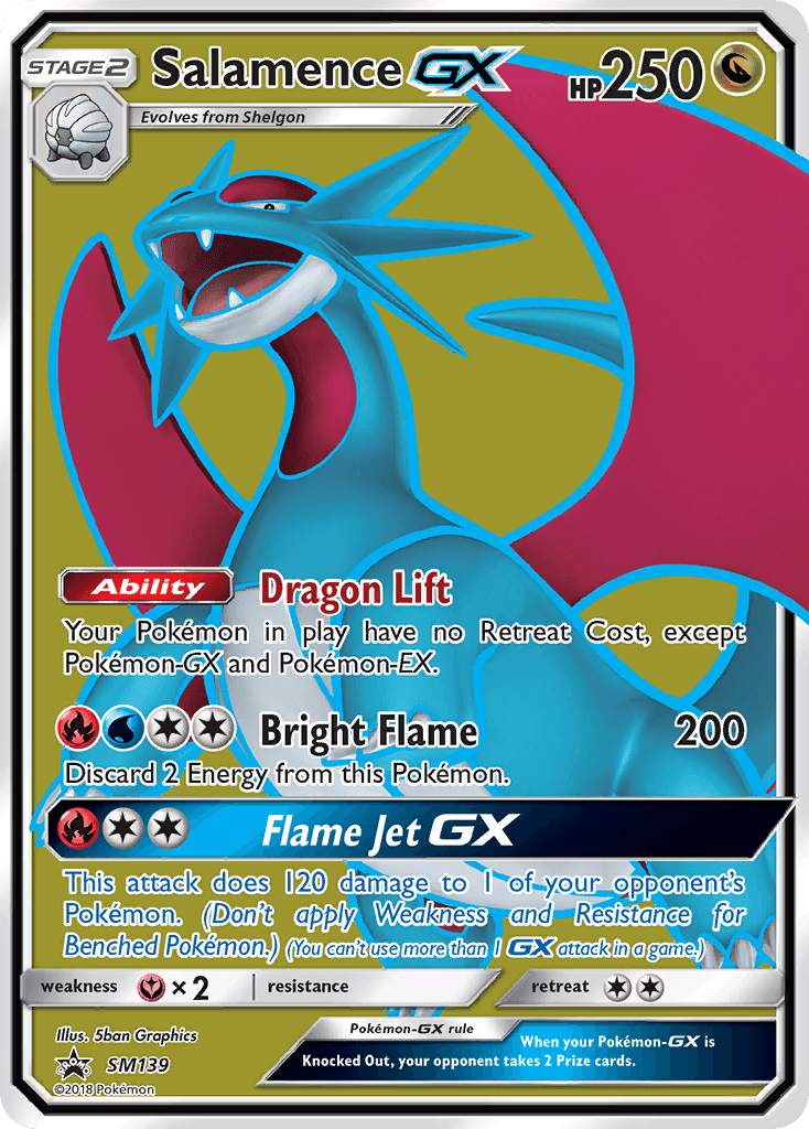 Salamence-GX SMP-SM139
