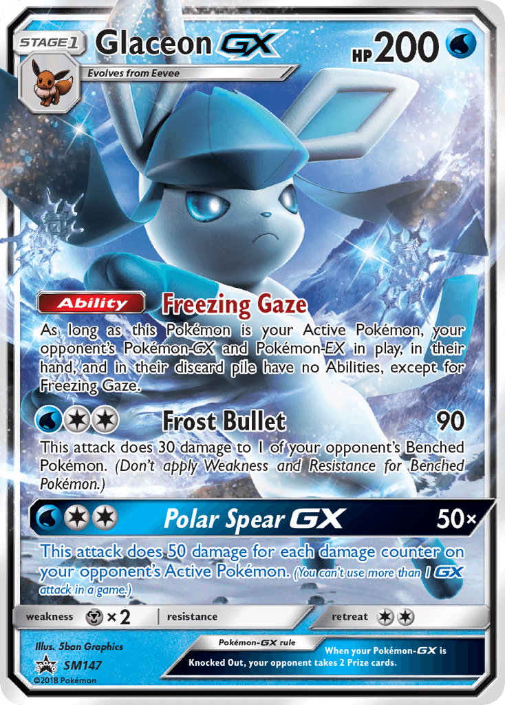 Glaceon-GX SMP-SM147
