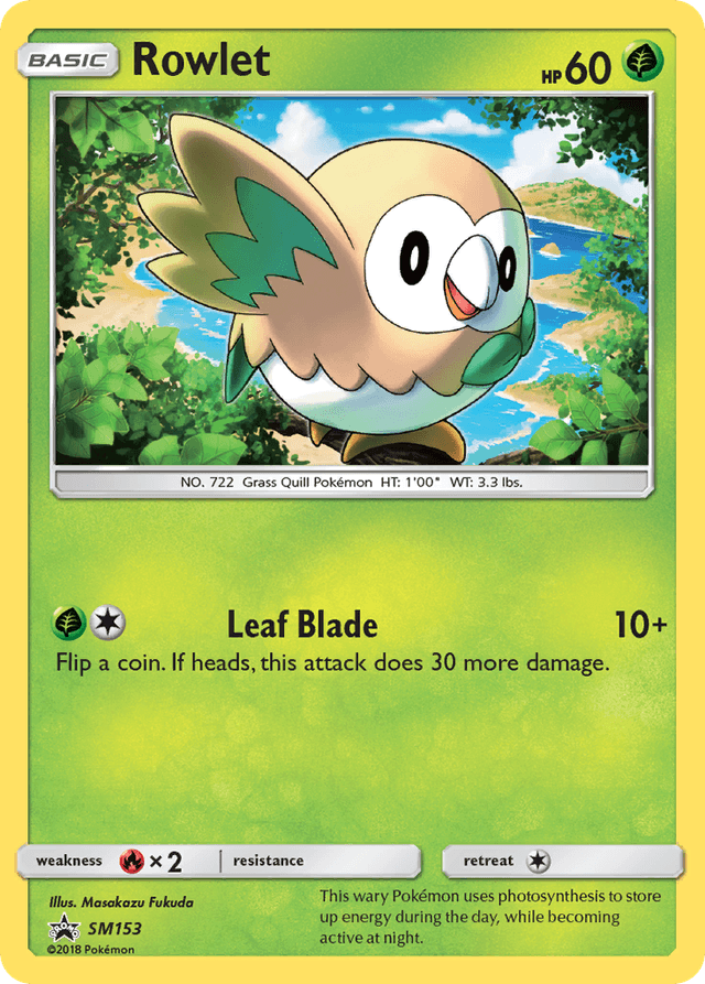 Rowlet SMP-SM153