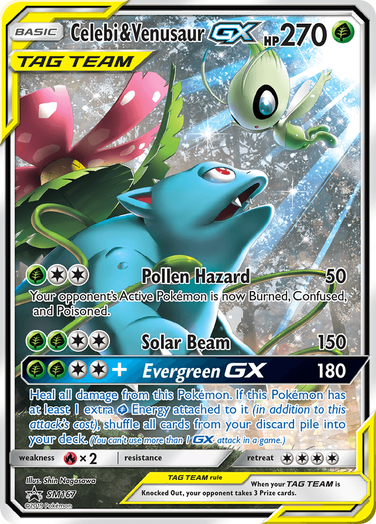 Celebi & Venusaur-GX SMP-SM167