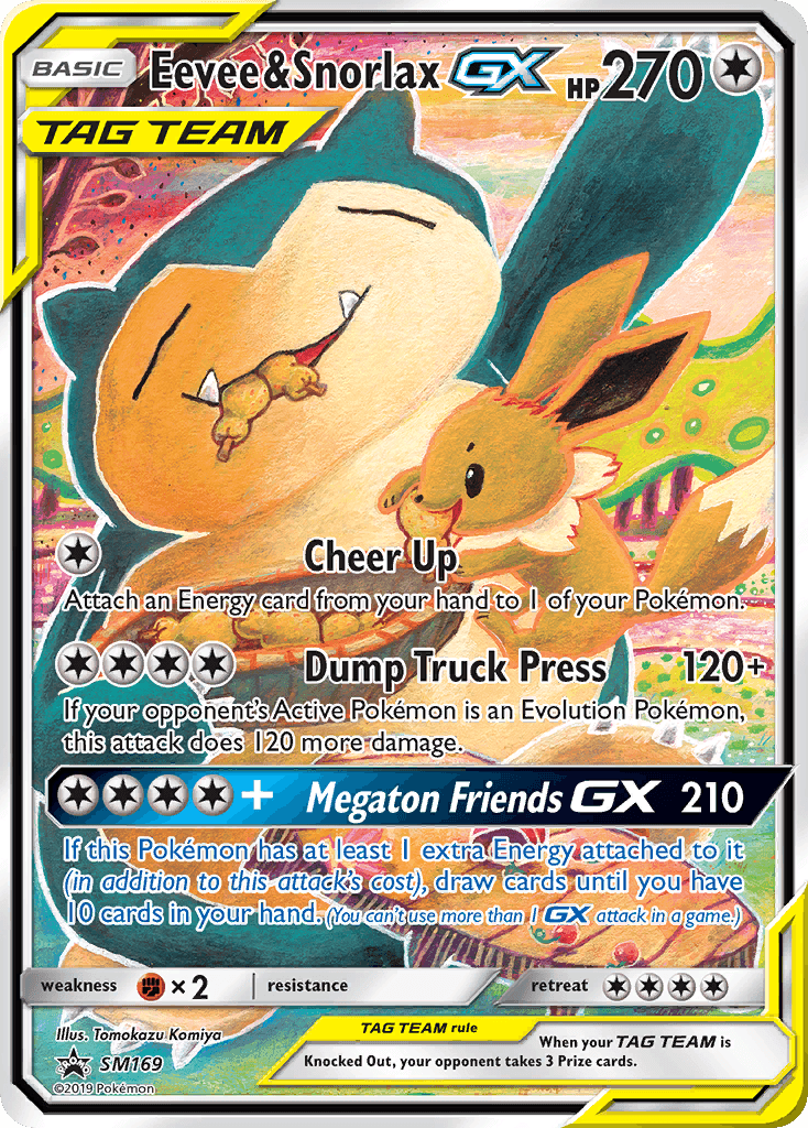 Eevee & Snorlax-GX SMP-SM169