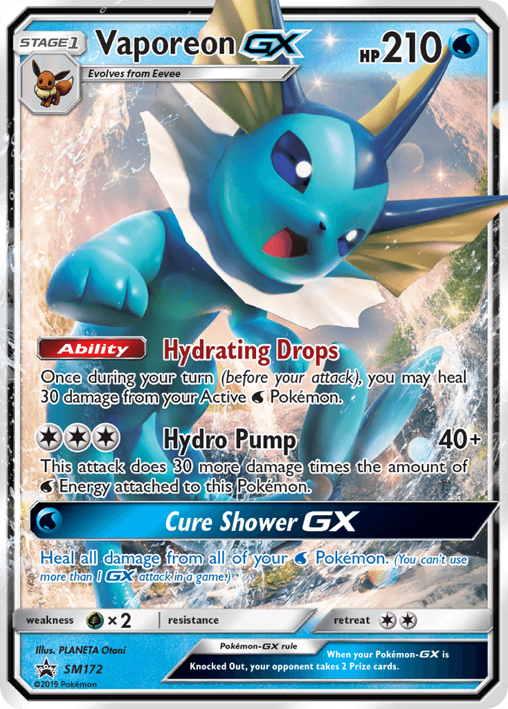 Vaporeon-GX SMP-SM172