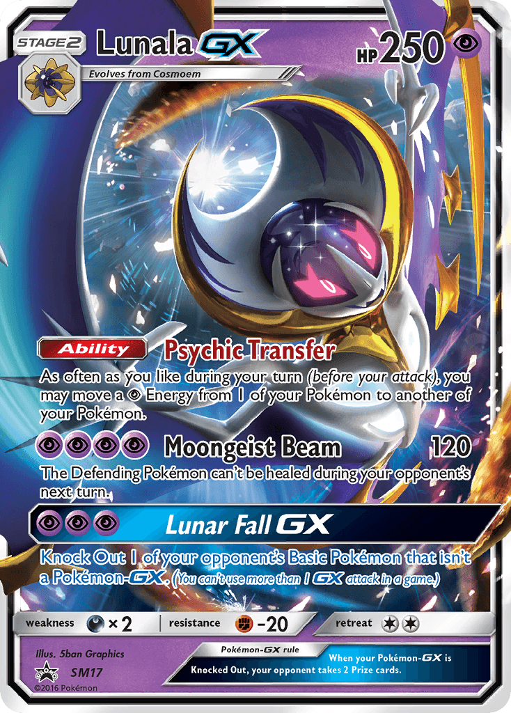 Lunala-GX SMP-SM17